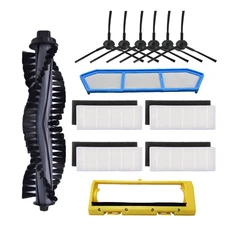 Kit di accessori Per Ilife A4 A4S A40 Parti Per Vaccum Cleaner Filtro HEPA filtro PRIMARIO spazzola laterale pennello rullo Copertura Mop Panno Pad