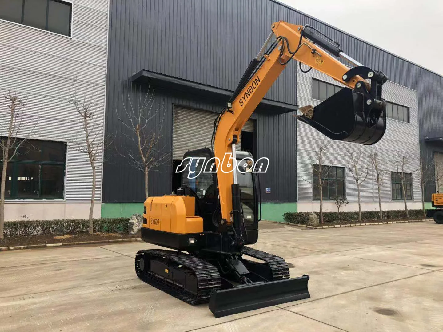 SYNBON Farm Building Machine Crawler Excavator Hydraulic System Digger