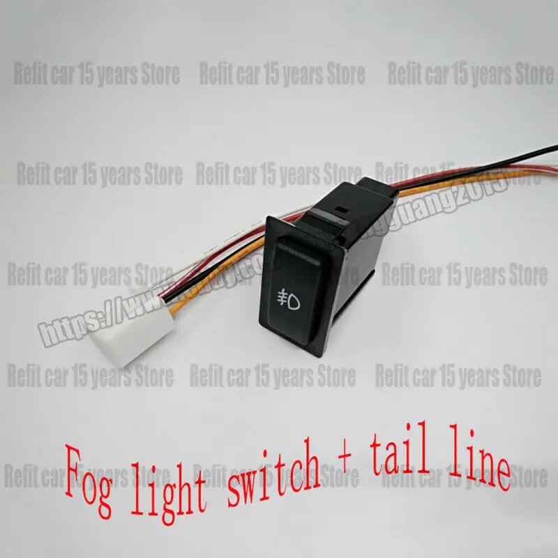 12V LED music FOG Lamp light special SWITCH control for Toyota Land Cruiser LC80 1991-1997