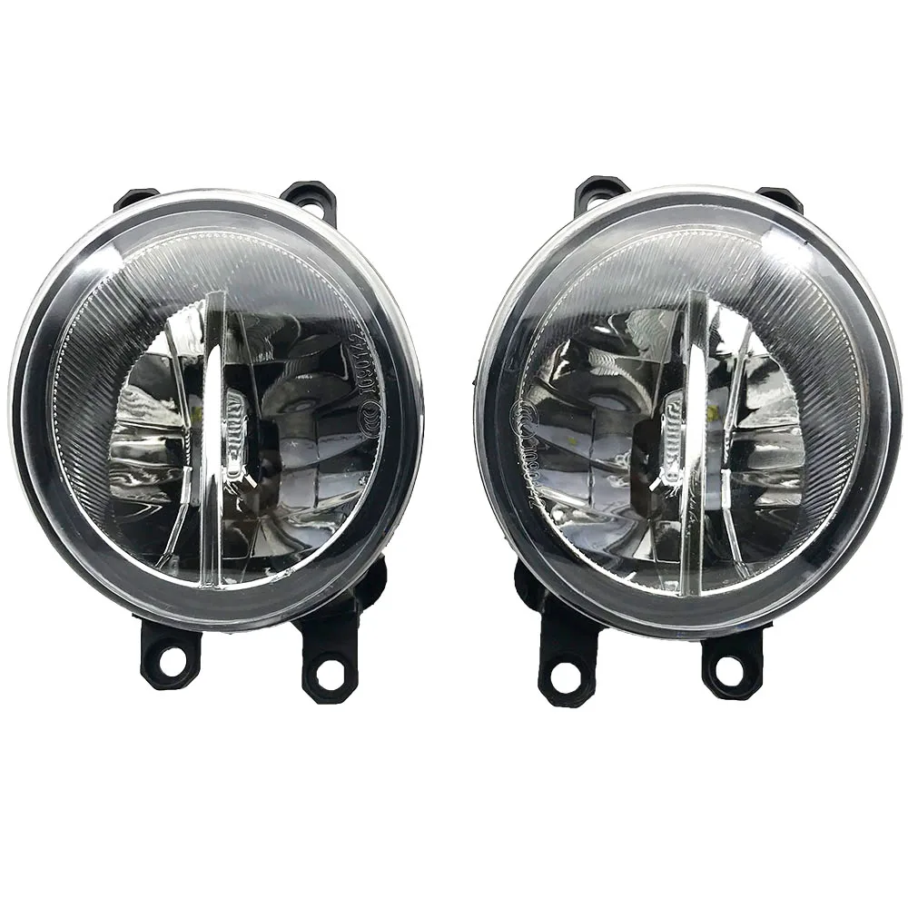 2pcs (Right + Left ) Super Bright Car Front LED Fog Light 12V H11 Halogen For T OYOTA AVENSIS Saloon T25 2003-2008