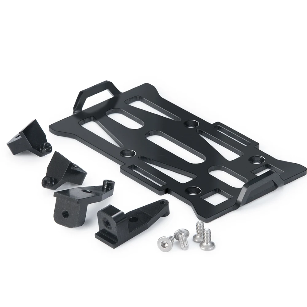 AXSPEED Metal Battery Mount Holder Tray for Axial SCX24 Deadbolt JEEP JLU 1/24 RC Crawler Car Accessories