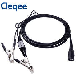 Cleqee P80 Sonda de osciloscopio automotriz Encendido Decay capacitivo hasta 10000:1 Osciloscopio Hantek 2,5 M HT25