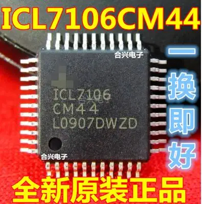 

Бесплатная доставка 20 шт. ICL7106 ICL7106CM44 QFP44