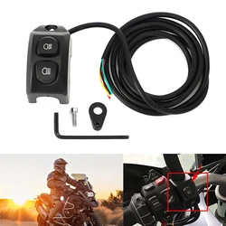 Motorcycle Fog Lights Wiring Harness Handle Switch Button For BMW R1200GS R 1200 GS R1250GS F850GS F750GS ADV Adventure LC