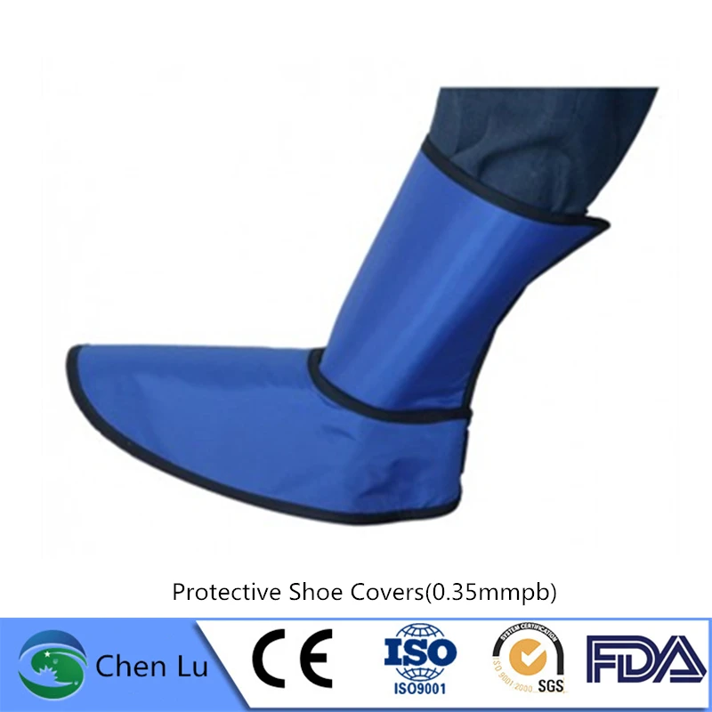 

Direct selling x-ray radiation protective 0.35mmpb lead shoe covers Hospital laboratory radiological protection shoe cover