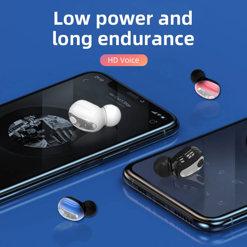 Беспроводные Bluetooth-наушники Mini S9, Спортивная игровая гарнитура с микрофоном, стерео наушники-вкладыши для Xiaomi всех телефонов 5,0