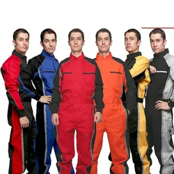 Work Overalls men women work clothes dust-proof retardant clothing jumpsuit factory welding suit anti-static coveralls Rescuers