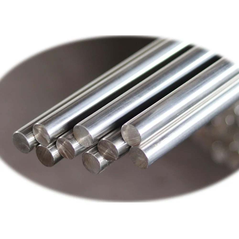 316 Stainless Steel Round Rod Bar Ground Stock Linear Shaft 100mm to 500mm length M2 M3 M4 M5 M6 M7 M8 M9 M10