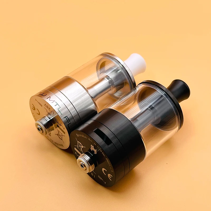 DSXvape-atomizador de tanque Dvarw MTL FL RTA, 24mm, 316SS, 3,5 ml/6ml, tanque de flujo de aire de bobina única, vaporizador reconstruible