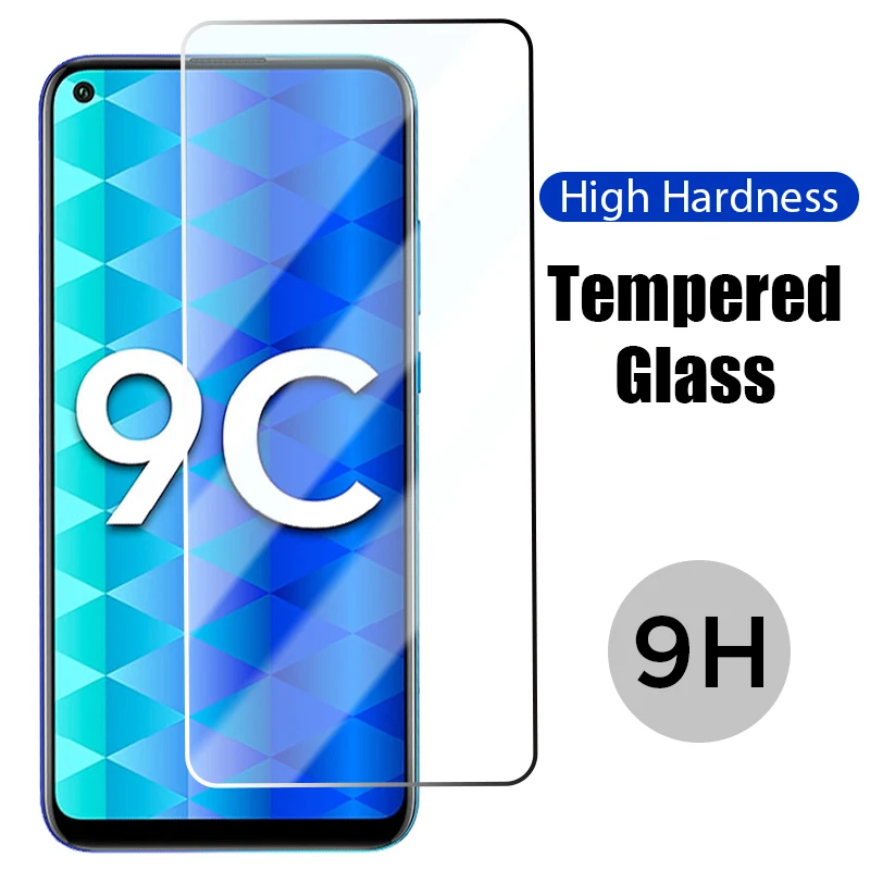 Vetro protettivo 9D acceso per Huawei Honor 8X 8A 8C 8S 9A 9C 9S 9X proteggi schermo temperato Honor 10i 20i 20S custodia in vetro