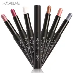 FOCALLURE 12-Farben-Lidschattenstift, Kosmetik, Schatten, Bleistift, Eyeliner, Textmarker, Schimmer, Pigment, Make-up