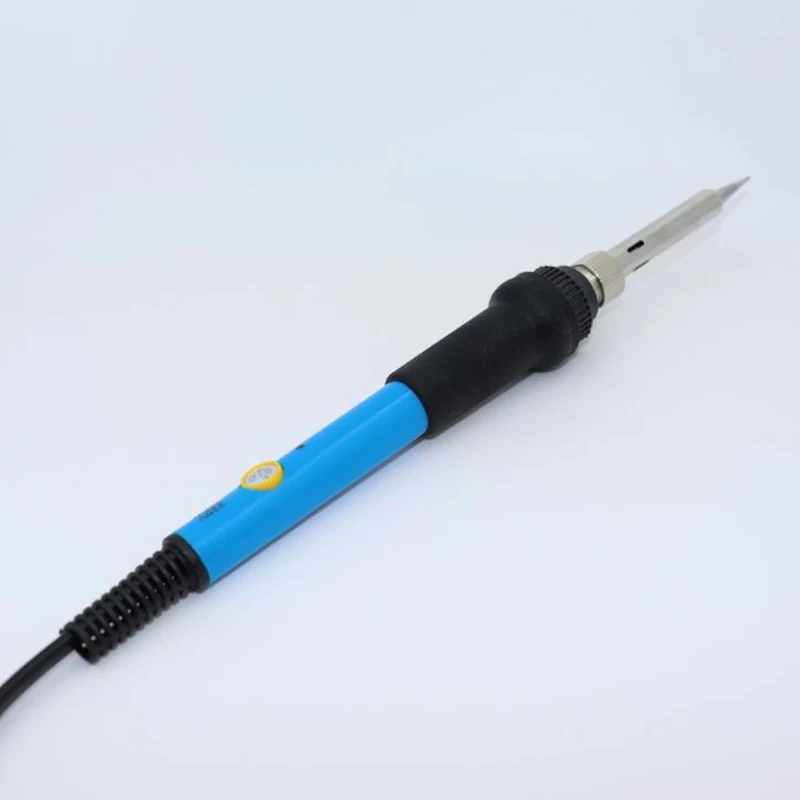 Timostention EU 220V Ceramic heating core adjustable temperature electric soldering iron household welding tools Tinning gun