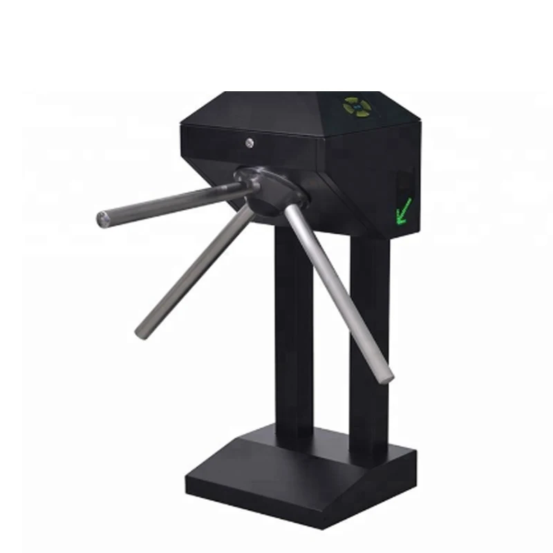 Smart RFID Semi-Automatic Access Control System Vertical Tripod Turnstile