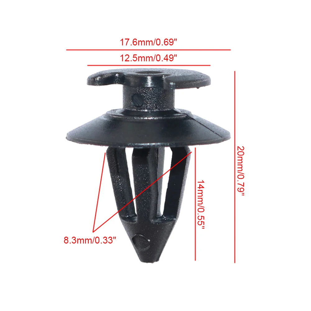 20X Car Door Trim Panel Retainer Fastener Clip For VW Caddy Golf Jetta MK1 MK2 Transporter T3 (T25) T4 Corrado LT Polo 823867299