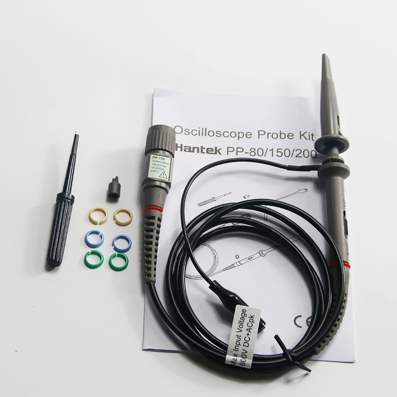 Hantek PP-80/PP-150/PP-250 Digital Oscilloscope Probes 60MHZ 100MHZ 250MHZ Osciloscopio Tester Accessories