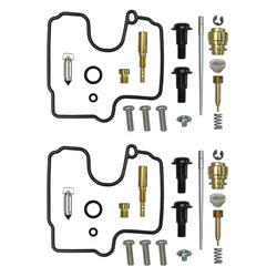 2Sets SV 650 Motorcycle Carburetor Car Rebuild Repair Kits Gaskets Jets For SV650 SV650S 1999 2000 2001 2002 2Sets
