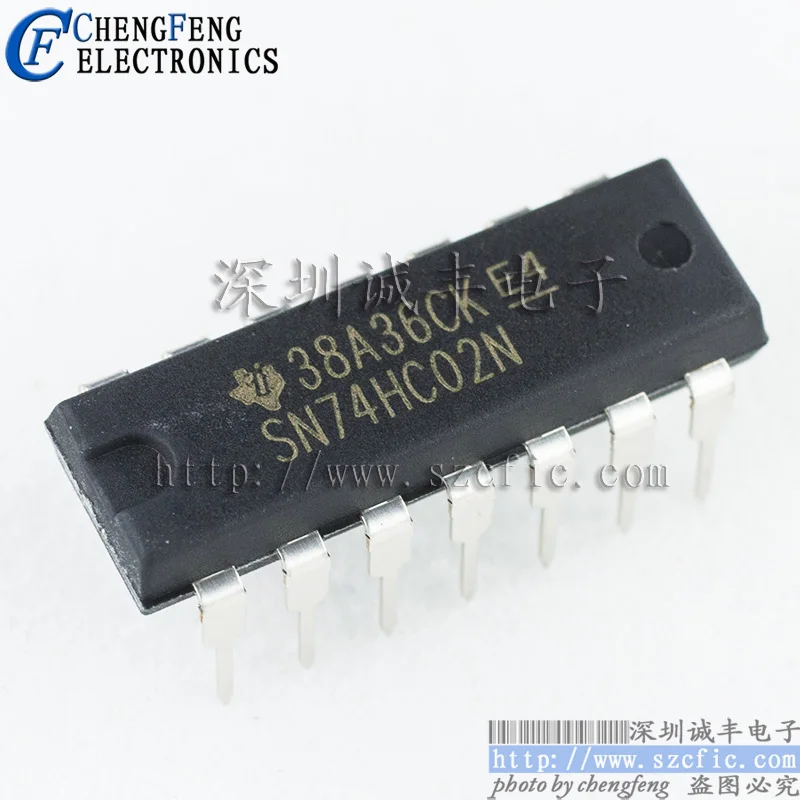 10pieces  SN74HC02N 74HC02N  DIP