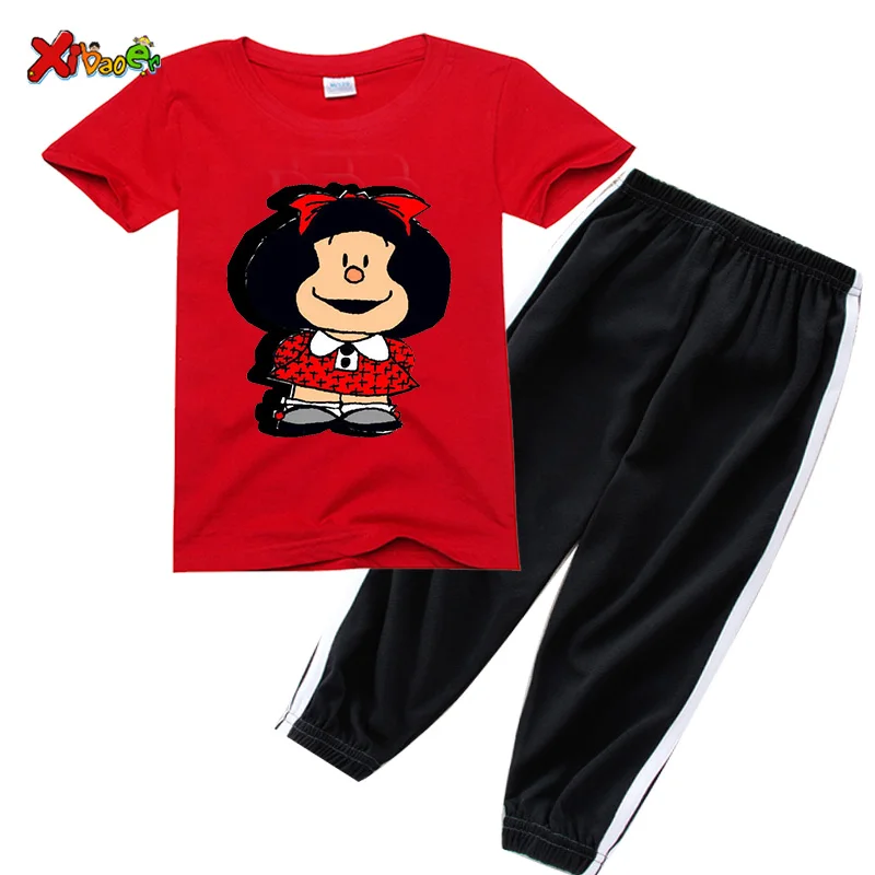 Toddler Boys Clothing Set 2021 Kids Summer Baby Clothes Set Girl Casual Sport Outfit Children Clothes Anime T Shirt Suit Cartoon