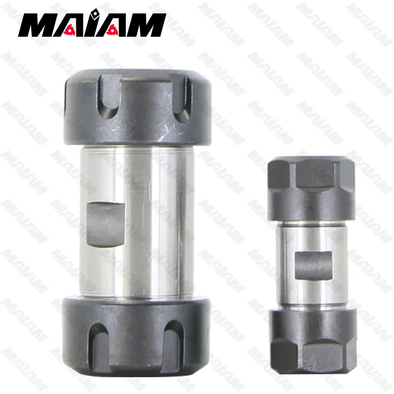 ER11 ER16 ER20 ER20 ER25 ER32 Tool Holder DIY Motor Shaft Column Spindle Double Chuck Motor Shaft ER Collet Engraving Machine