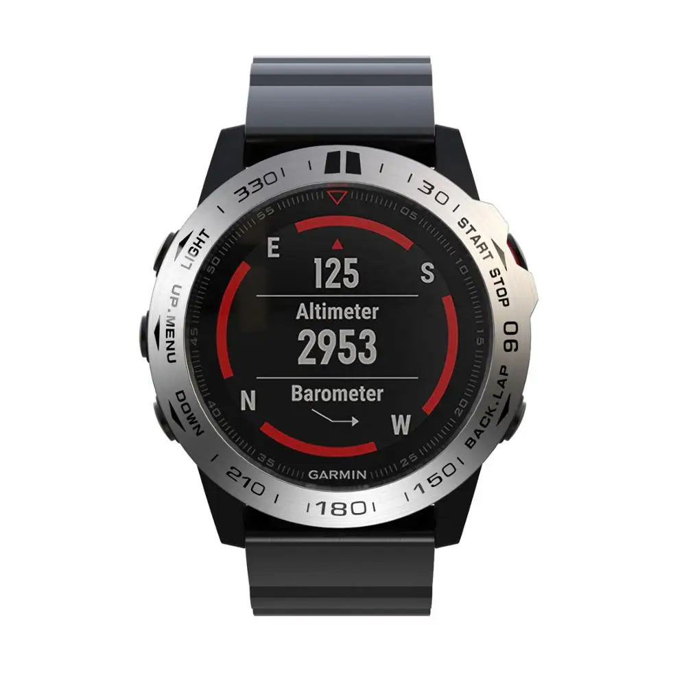 New Style Arrival Hot Sale Bezel Case Smart Watch Stainless Steel Cover Scratch Protective Ring For Garmin Fenix 5x / 5x Plus