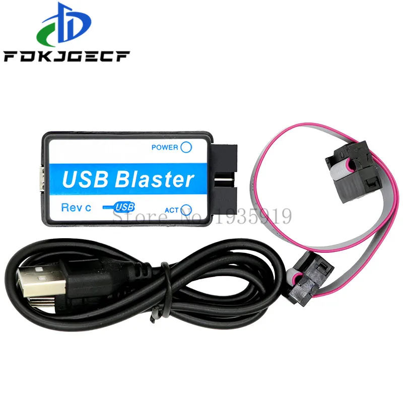 USB Blaster Mini USB Cable 10-Pin JTAG Connection Cable for CPLD FPGA NIOS JTAG Programmer Support All For ATLERA Device