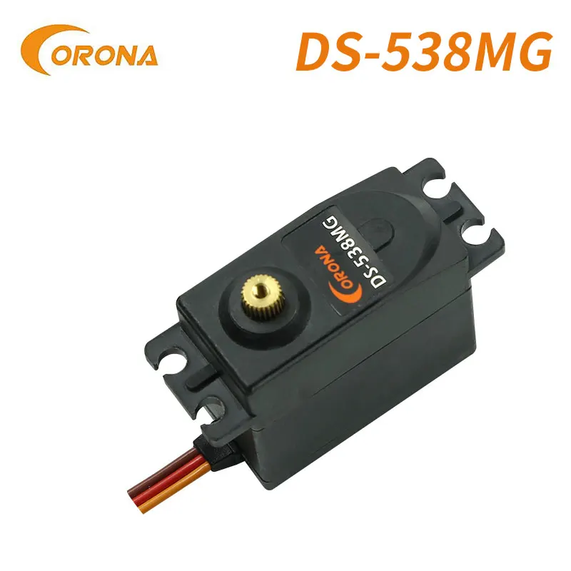 Corona ds538mg 58g 7kg 0.14sec rcプレーン用メタルギアマイクロサーボ