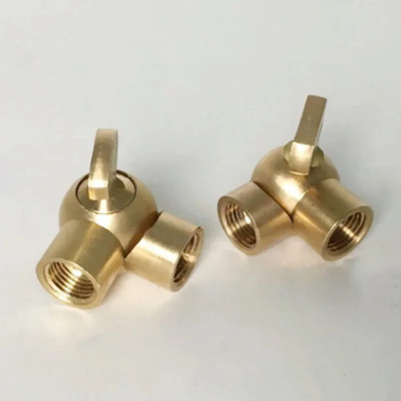

4pcs 8pcs All Brass M10 Tooth Universal Joint, Universal Connection Head, Lighting Accessories DIY