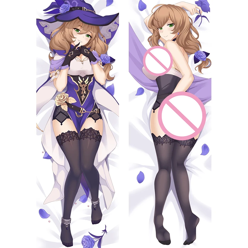 

Genshin Impact Sexy Lisa Double-Sided Printing Hugging Body Special Design Hugging Body Pillow Case Dakimakura Pillow Cover