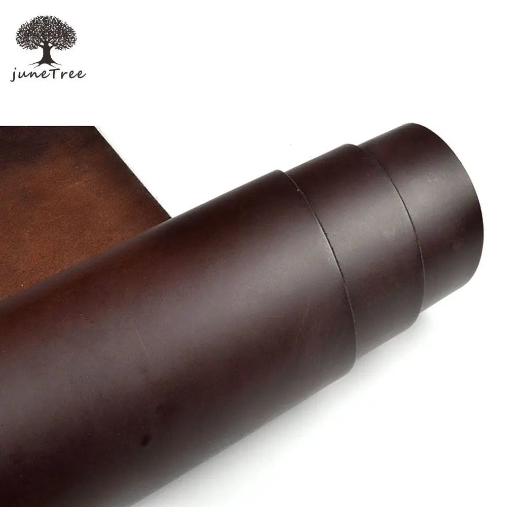 Natural Cowhide thick genuine leather vegetable tanned leather 3.5 mm  High Quality Full Grain Veg Tanned Leather pre-cut piece