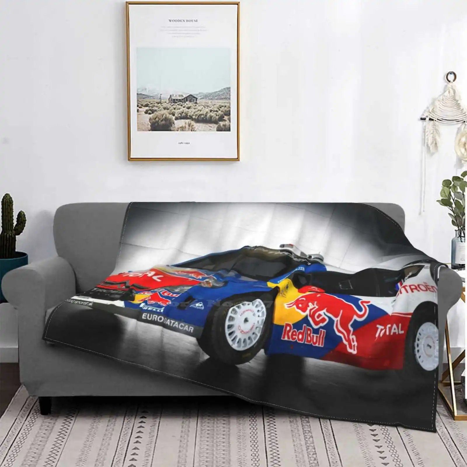 Wrc C4 Creative Design Comfortable Warm Flannel Blanket Wrc Rally 2012 C4 Racing Competition Speed Amazing Loeb Elena