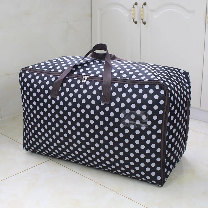 

Waterproof Oxford Cloth Quilt Clothes Storage Bag Large Capacity Portable Luggage Packing Bag Household Debris Seal Storage Bag