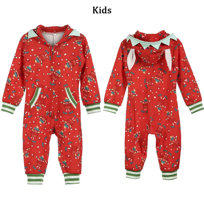 Family Sleepwear Xmas Pjs Christmas Pajamas Set Stripe Mother Daughter Father Son Family Matching Outfits Look Nightwear