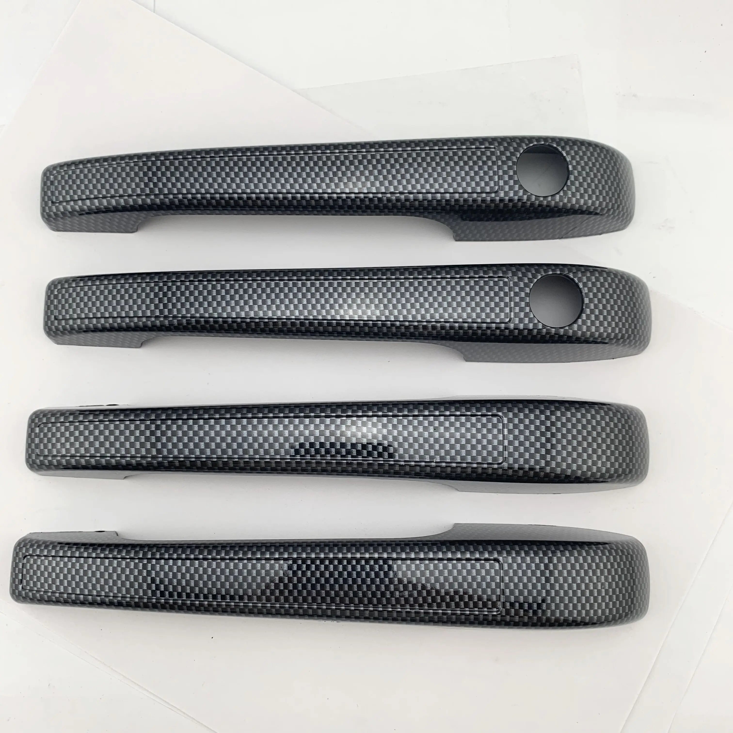 Carbon fiber door Handles cover set Handle Trim for VW volkswagen MK1 MK2 Golf 1 golf 2 Jetta Rabbit Caddy Derby Scirocco Coupe