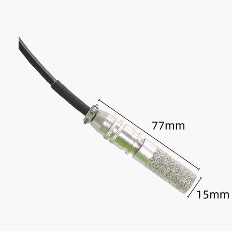 อุณหภูมิและความชื้นเครื่องส่งสัญญาณ SENSOR RS485 9600bps n.8.1 -30 ~ 80'C 0-100% RH สัญญาณจับโลหะมีวงเล็บ