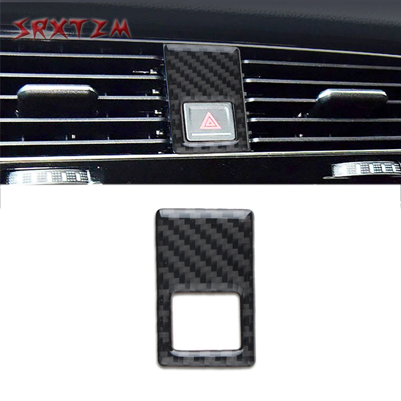 

Автомобильная наклейка из углеродного волокна с сигнасветильник для управления в центре автомобиля, наклейка на крышку для Vw Golf 7 Mk7 Vii 2013 2014 20015 2016 2017