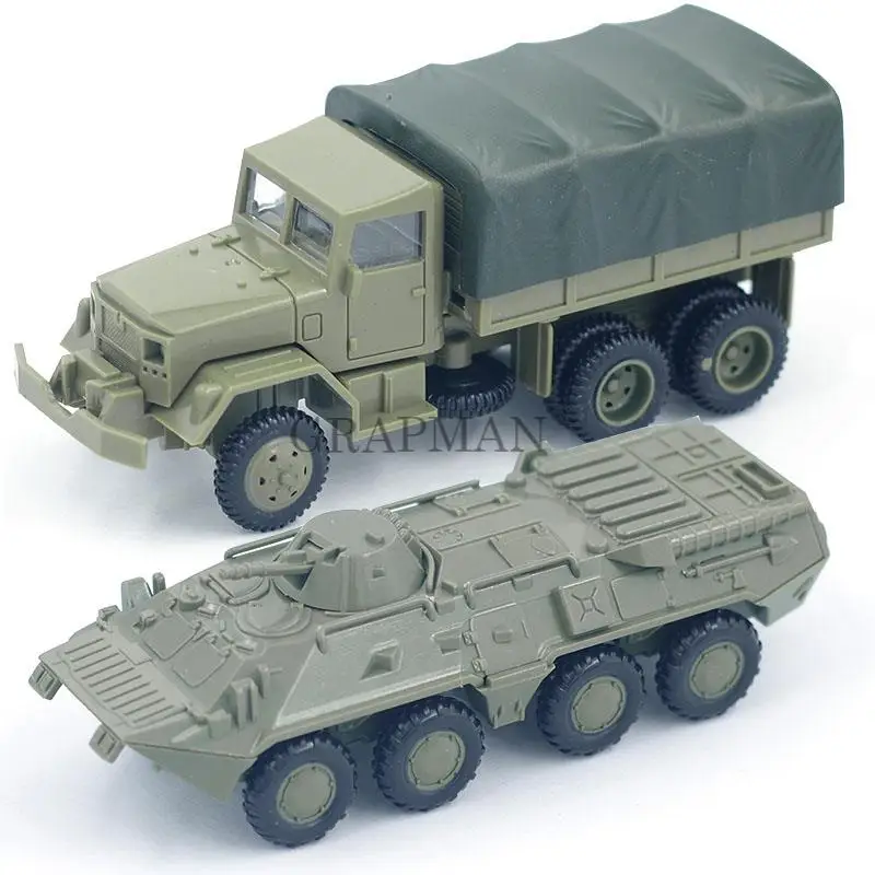 موديل BTR-4D: تجربة بناء نموذج عسكري دقيق وواقعية من مجموعات التجميع البلاستيكية