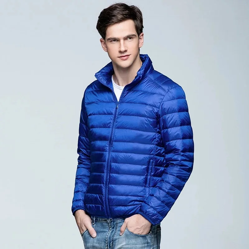 MRMT-Chaqueta corta de plumón con cuello vertical para hombre, ropa de marca para exteriores, otoño e invierno, 2024