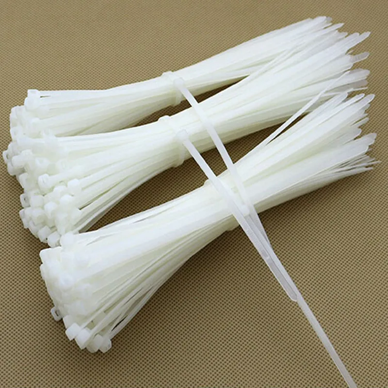 1000pcs/lot 1.8*60mm Self-Locking Nylon Cable Ties Plastic Zip Tie Wiring Tube