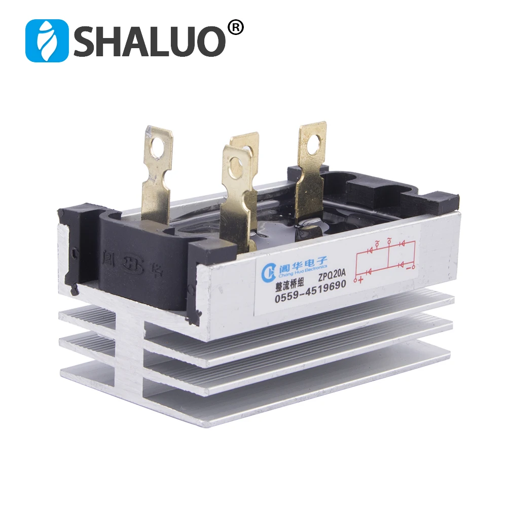 ZPQ20A SQL20A 20A Generator Bridge Rectifier Module High Voltage High Frequency Diode Rectifier 20AMP