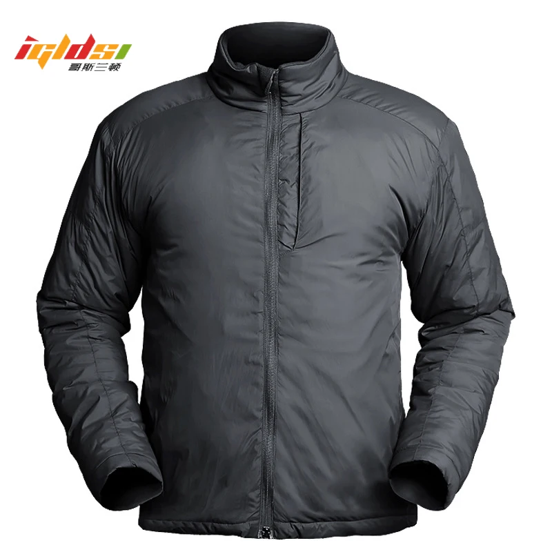 Men\'s Winter Thick Down Parka Tactical Jacket Male Autumn Lightweight Warm Thick Jacket Working Clothes Casual Outwear Coats