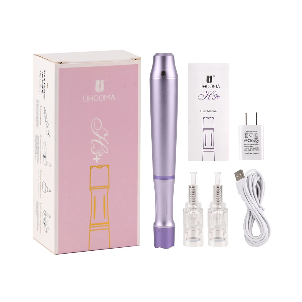 Derma Pen H3 Professional Auto Micro Needling System Mesoterapia, MTS Cuidados com a pele Facial, Uso Doméstico Kit Microneedling