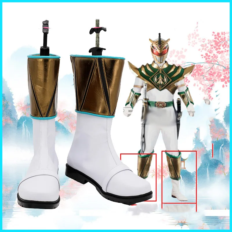 Lord Drakkon คอสเพลย์ PU รองเท้ารองเท้าฮาโลวีน Cosplay Prop