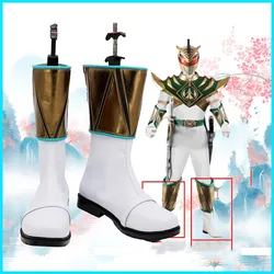 Lord Drakkon Cosplay PU Boots Shoes Halloween Cosplay Lord Drakkon Prop
