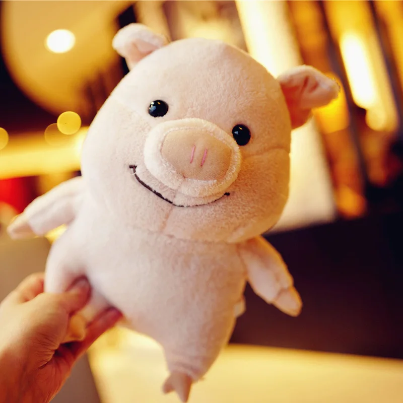 Cartoon Cute Pig with Clothes Plush Toys Stuffed Kawaii Animal Doll Soft Baby Accompany Pillow for Kids Girls Birthday Gift