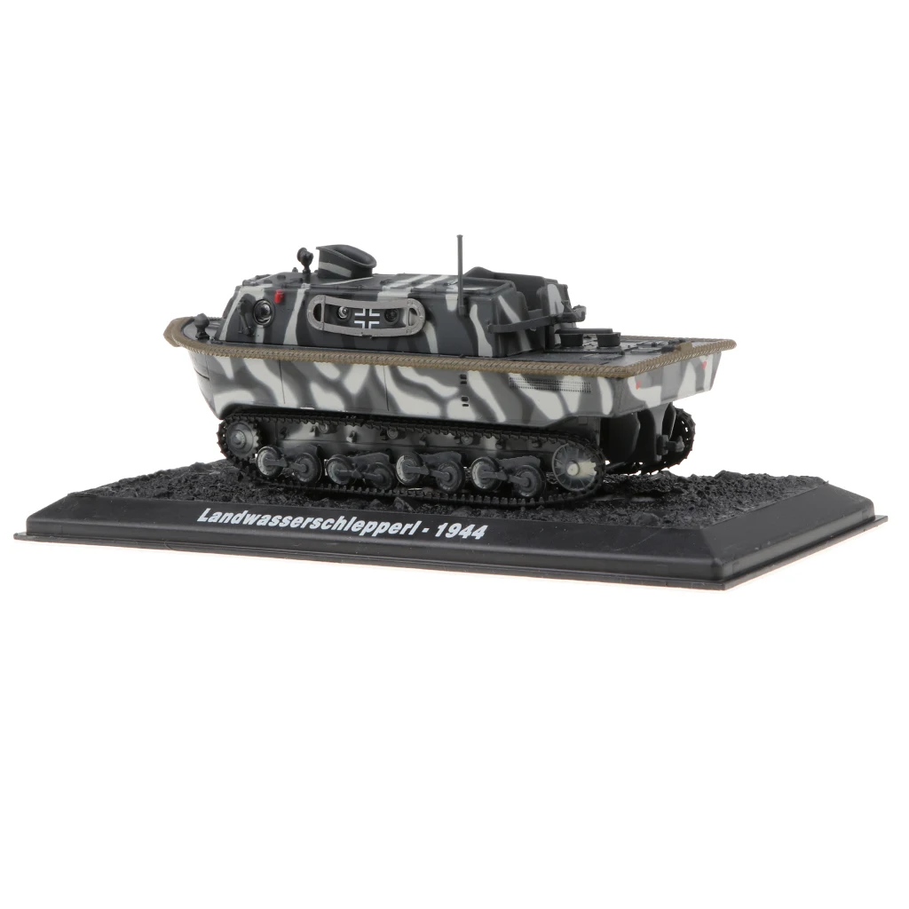 1/72 Scale Alloy German Landwasserschlepper I WWII Tank Model Toy Gift