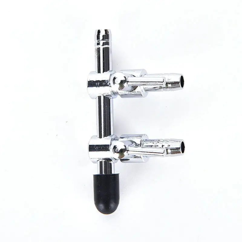 1PCS Stainless Steel Distributor Air Flow Control Valve Fish Tank Dedicated Trachea Splitter Aquarium Oxygen Pump Accessories