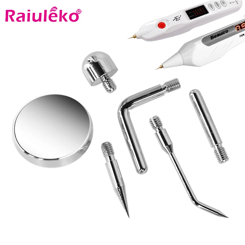 6Pcs/Set Replace Needles Mole Removal Plasma Pen Needles Freckle Dark Spot Removal Scares Wart Wrinkle Remover Tool Beauty Care