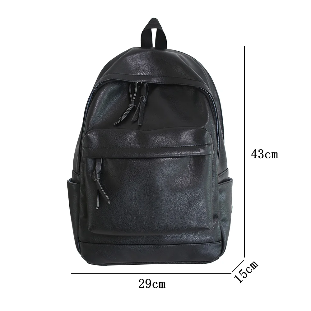 Sac à dos en cuir souple pour hommes et femmes, de bonne qualité, sac de luxe de styliste pour ordinateur portable, sac de voyage de grande capacité