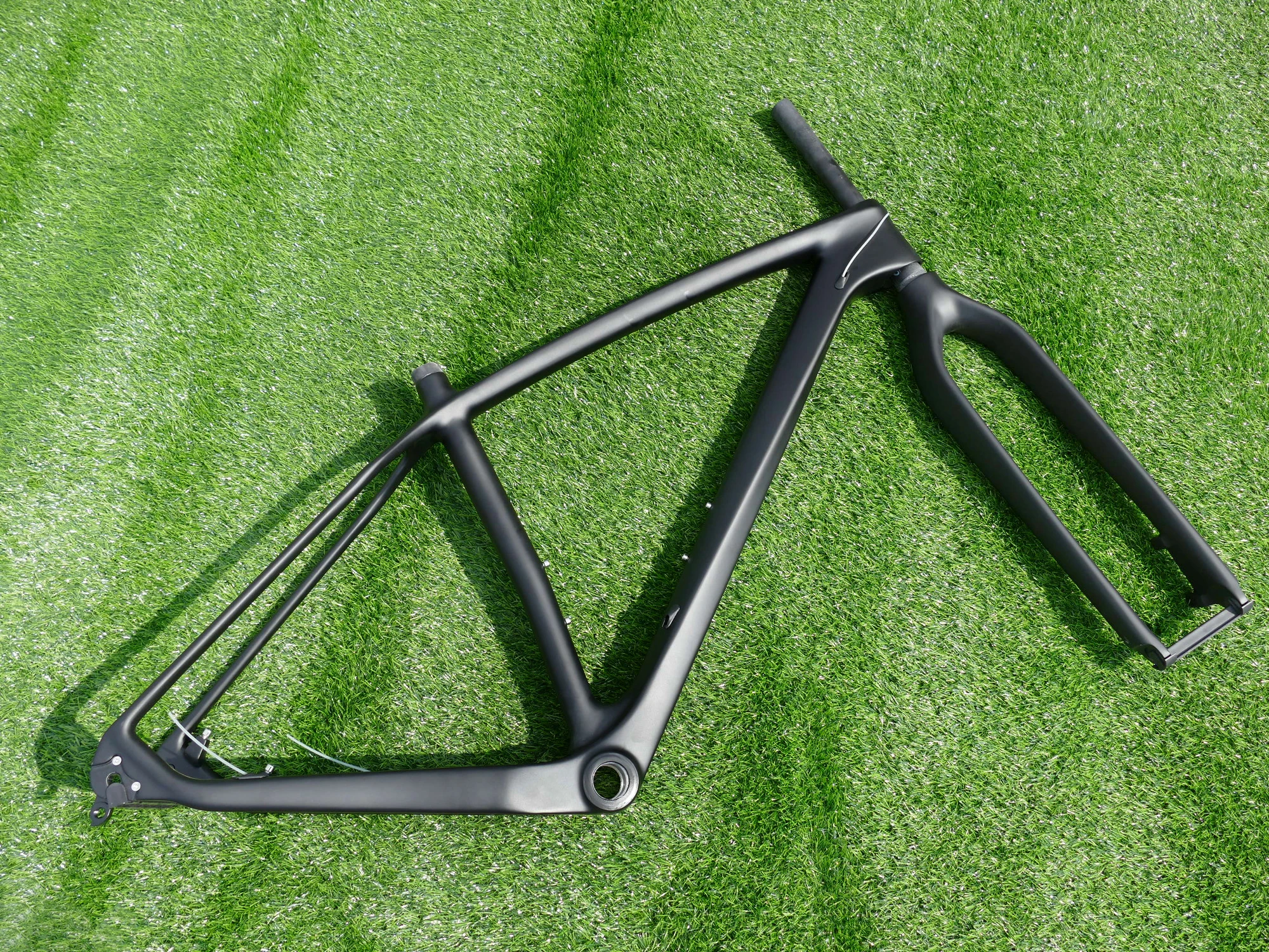 High Quality 29ER Frame Fork Full Carbon UD Matt Disc Brake Frameset Mountain Bike MTB 29ER BB30 BSA Frame 15