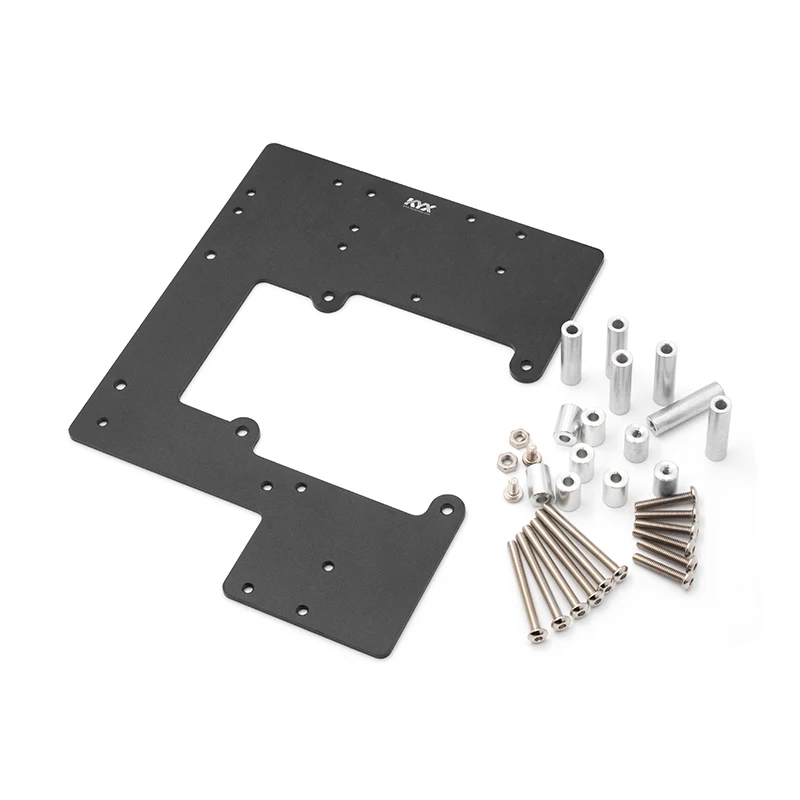 

KYX Racing CNC Metal Floor Plate Upper Plate Upgrades Parts Accessories for 1/14 RC Trucks Tractor Tamiya Scania R620